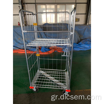 Τροχοφόρα καροτσάκια βαρέων καθηκόντων Logistics Cage Trolley